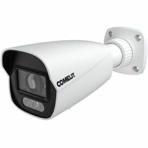 COMELIT IPBCAMN04ZCUA Next Series, 4MP ColorUP IP Bullet Camera, 2.8-12mm Motorised Lens, IR 40M, IP67, White